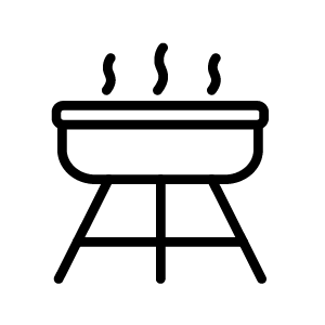 Holzkohlegrill