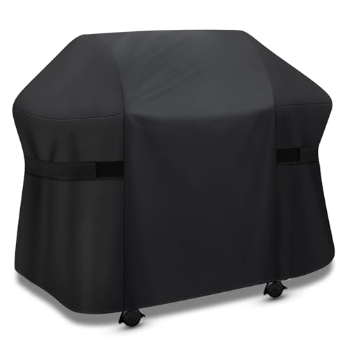 Grillabdeckung 132 cm Grill Abdeckung für Weber Spirit 300 Serie Heavy Duty & Wasserdicht, PU abdeckhaube für Weber Spirit E310, E315, E330 für Enders Chicago 3/Chicago 3R Turbo/Brooklyn Next 3